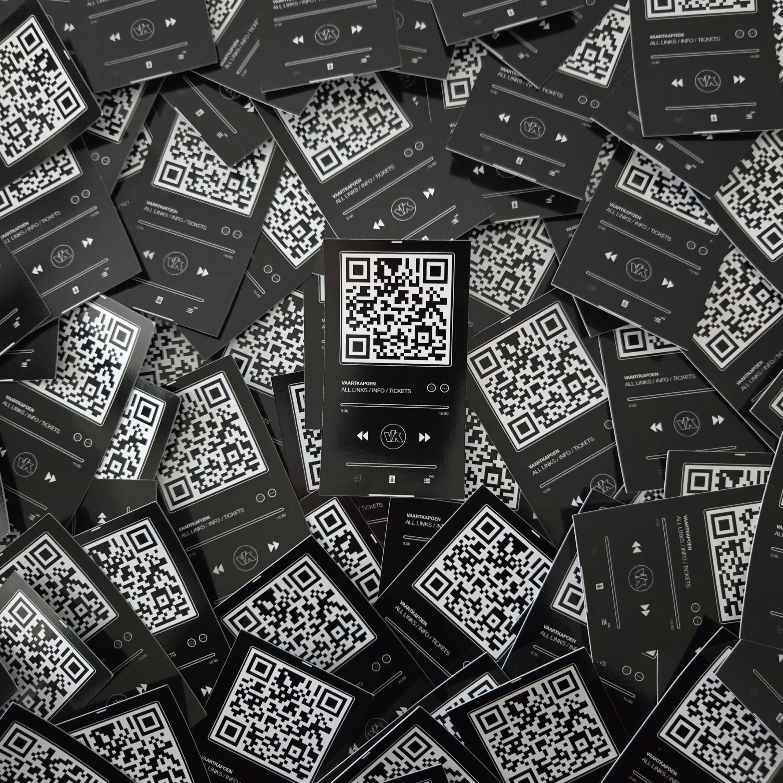 Custom stickers for VK concerts, printed by Altystick